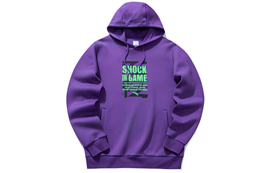 Anta Basketball Collection Sweatshirt Men's Purple Jade