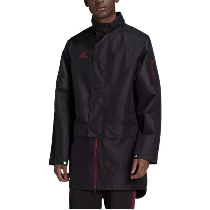 Adidas Adidas Jackets Men's Black Stand Collar Moderate Other