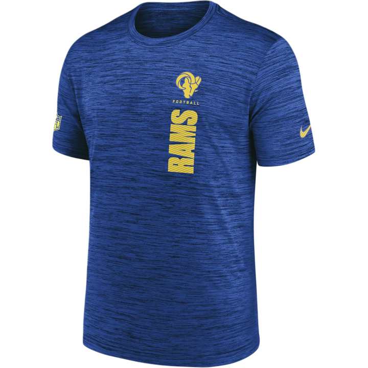 Nike Nike Los Angeles Rams Sideline Velocity Men's Nike Dri FIT Nfl T Shirt