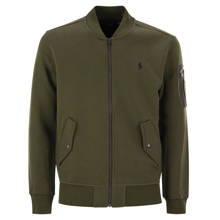 Polo Ralph Lauren FW22 Baseball Jacket Men's Green