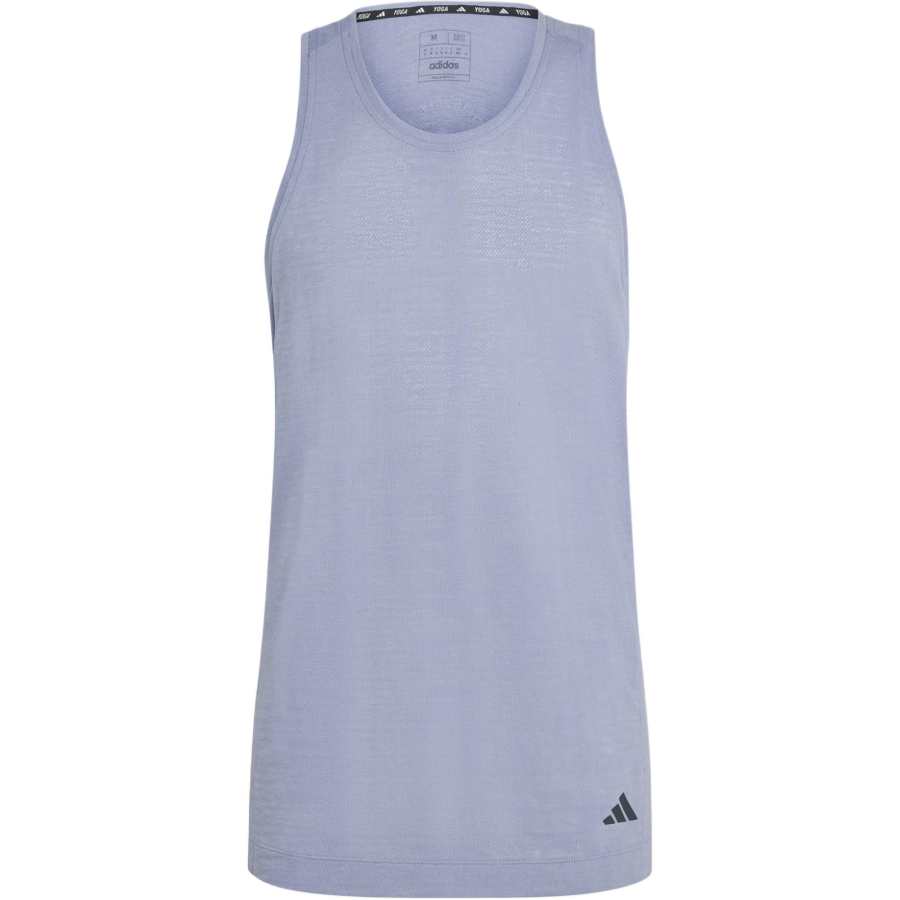 Adidas Adidas Tank Tops Men's Purple Crew Neck Moderate Straight Fit