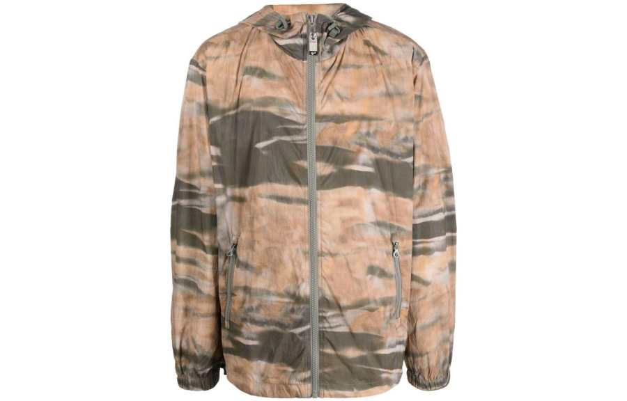 DIESEL DIESEL Jackets Men's Light Brown Hooded Moderate Other