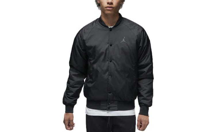 Jordan Jordan Jackets Men's Black Lapel Moderate Other