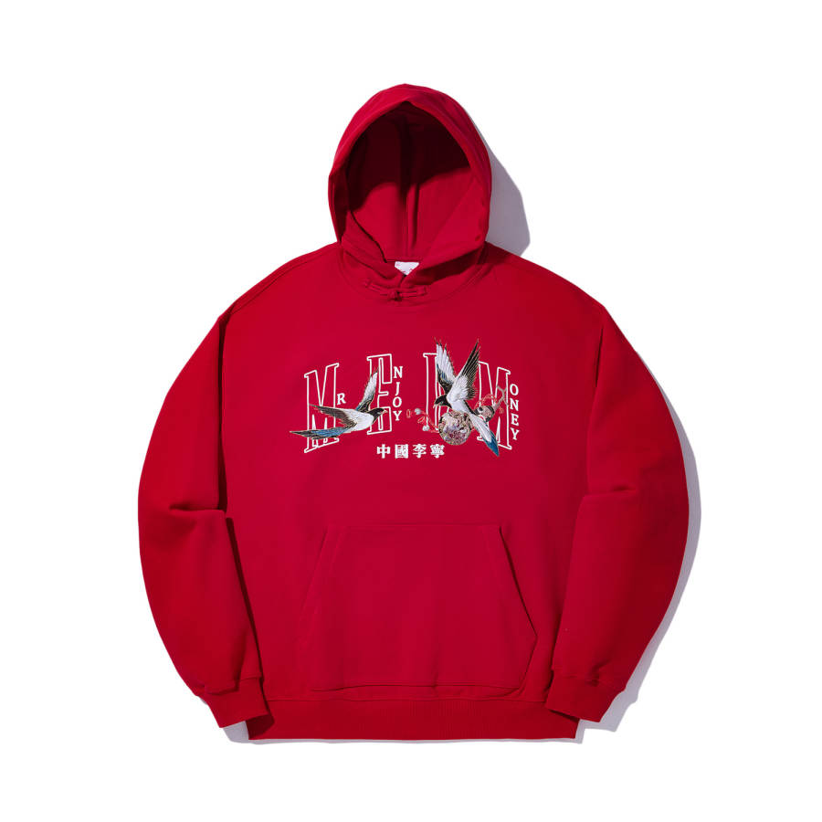Li-Ning Li Ning x MEDM Sweatshirt Men's Samba Red