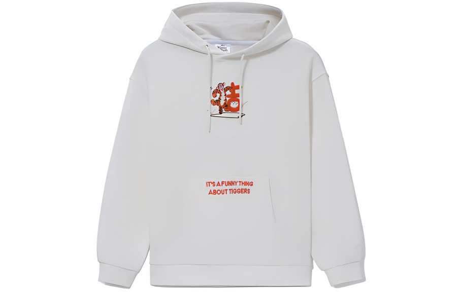 Li-Ning Li Ning x Disney Sweatshirt Unisex Couple's White