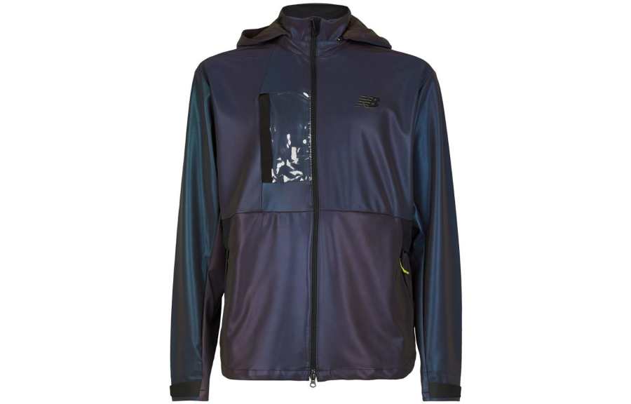 New Balance New Balance Jackets Men's Purple Hooded Moderate Other
