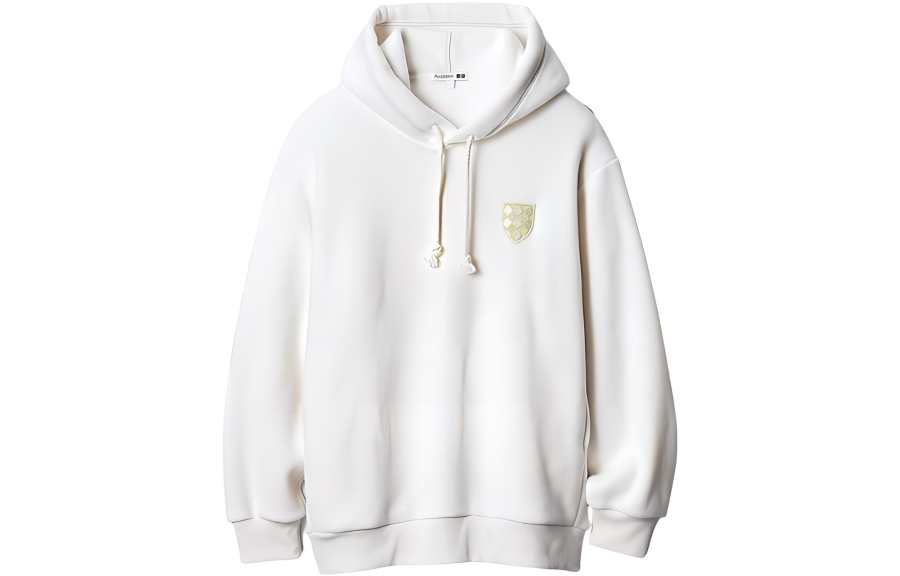 UNIQLO X JW Anderson Uniqlo Jw Anderson Co Branded Series Sweatshirts Men's Ivory Hooded Moderate Regular