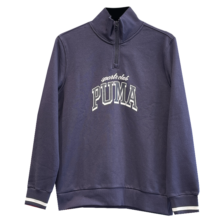 PUMA Sweatshirts Men's Blue 16 Stand Collar Moderate Other