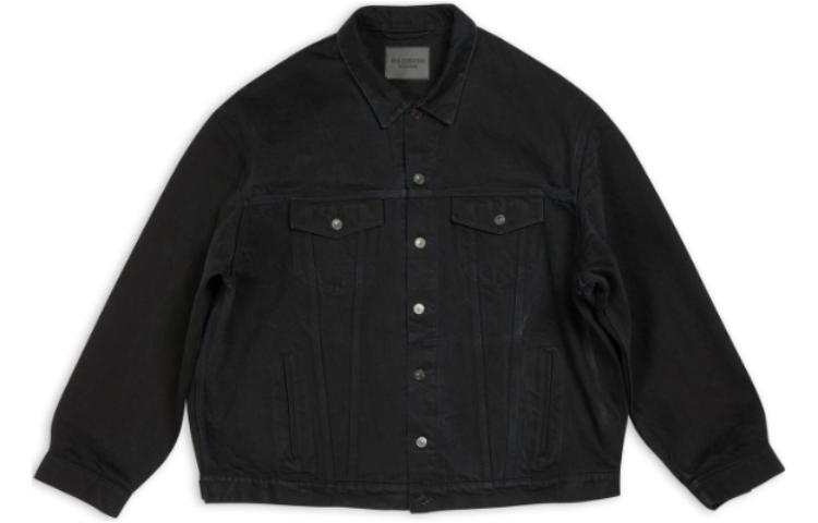 Balenciaga Japanese Selvedge Heavy Denim Oversized Jacket