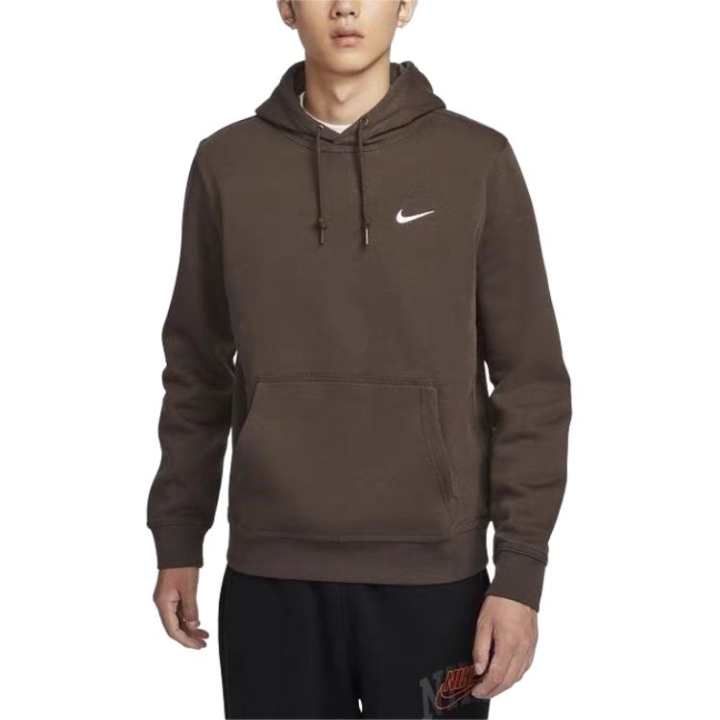 Nike Nike Sweatshirts Men's Brown Hooded Moderate