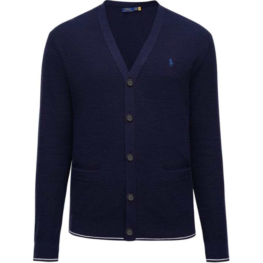 Polo Ralph Lauren Polo Pony-Embroidered V-Neck Cardigan