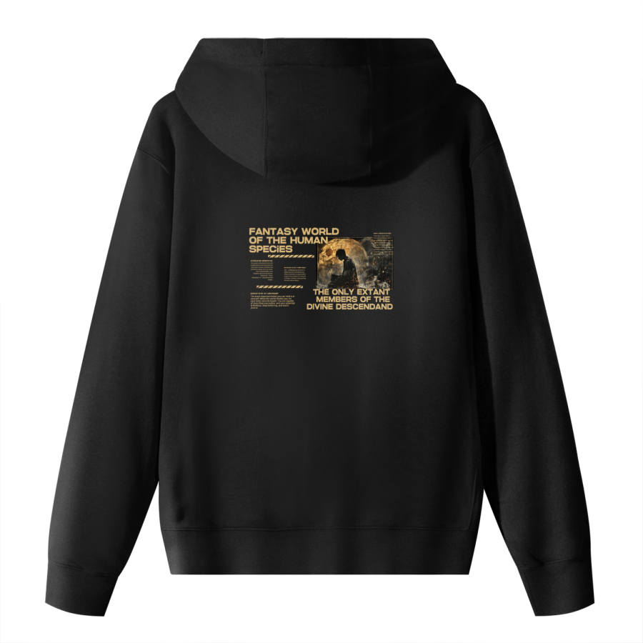Nike Nike Sportswear Club Fleece Contemplator 2 Thermal Pullover Fleece Lined Hooded Sports Sweatshirt Unisex Black
