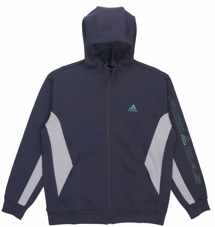 Adidas Adidas Jackets Men's Blue Hooded Moderate Other