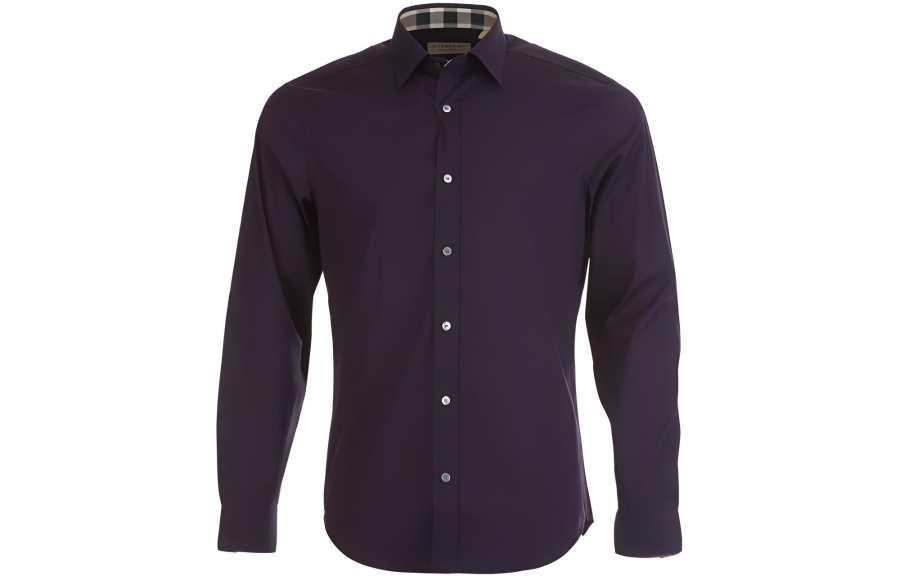 Burberry FW22 Shirt Men's Purple