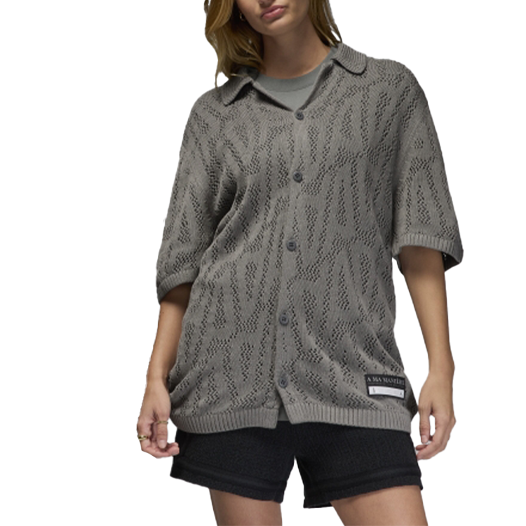 Jordan Jordan A Ma Maniére Knitwear Unisex Asphalt Gray