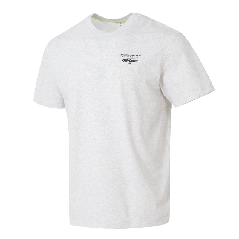 Skechers Comfortable Sports Collection T Shirt Men's Light Gray 0248