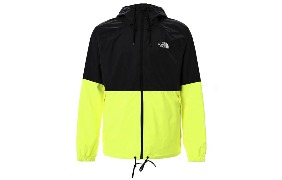THE NORTH FACE Jackets Men's Black Yellow Hooded Moderate Other