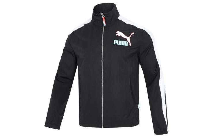 PUMA Fall 2022 T7 Collection Jackets Men's Black Stand Collar Moderate Other