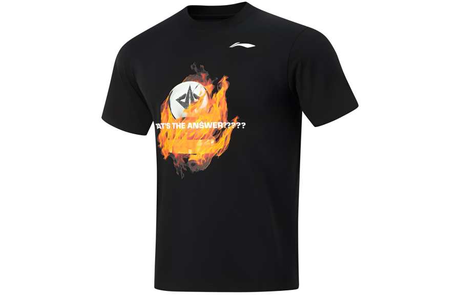 Li-Ning Li Ning Basketball Collection T Shirt Men's Black