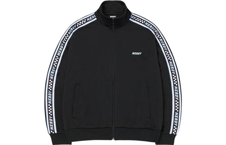 Nerdy Nerdy Jackets Unisex Black Stand Collar Moderate Other