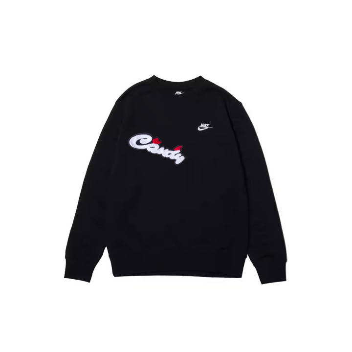 Nike Nike Sweatshirts Men's Black Crew Neck Moderate Regular
