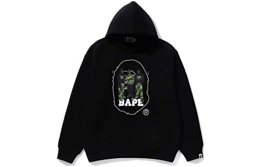 A BATHING APE Bape Sport Graphic Pullover Hoodie