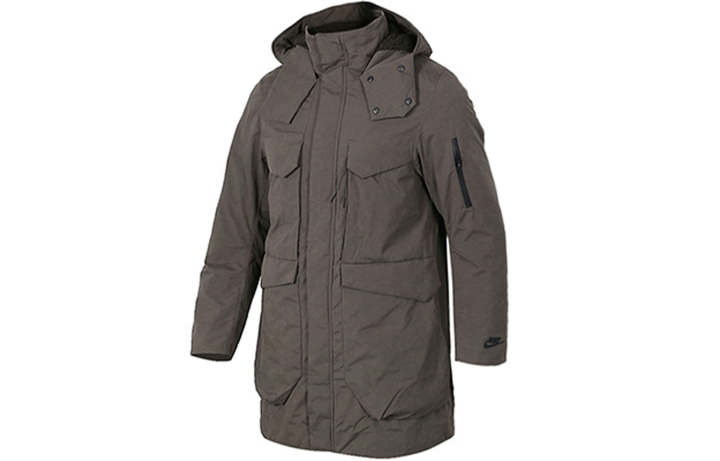 Nike Nike SPORTSWEAR TECH PACK Jackets Men's Army Green Hooded Moderate Other