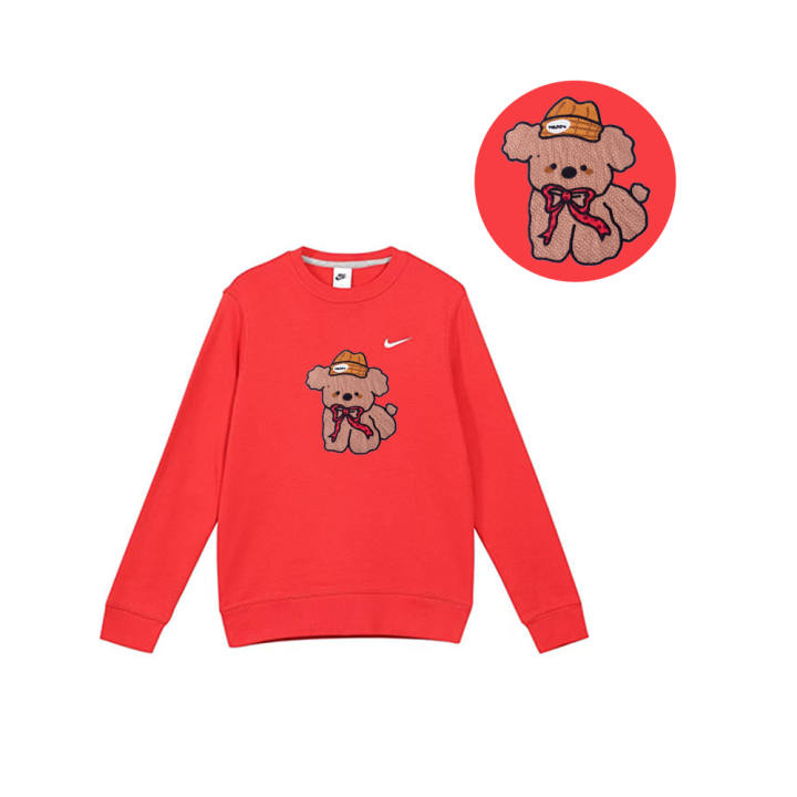 Nike Nike Sweatshirts Unisex Red Crew Neck Moderate