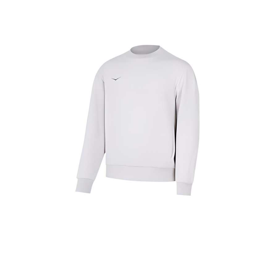 HOKA ONE ONE KAITORO KNIT CREW Sweatshirt Men's Starlight Gray