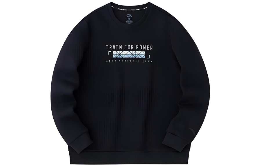 ANTA Anta Variety Training Collection Sweatshirt Men's Basic Black