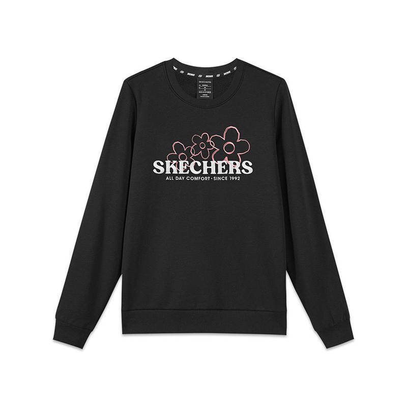 Skechers Sweatshirt Unisex Black
