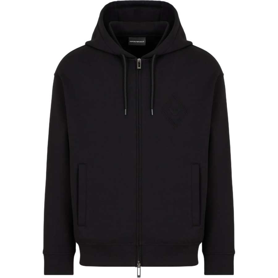 EMPORIO ARMANI Logo embossed Hoodie