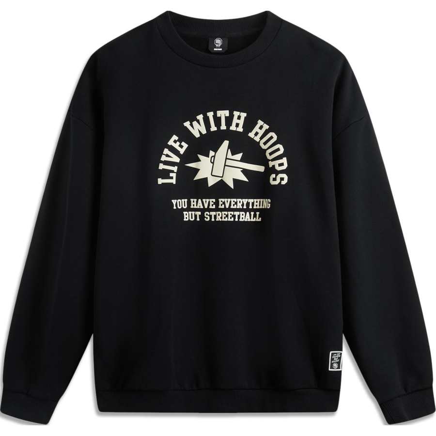 Li-Ning Li Ning Badfive Sweatshirt Men's Black
