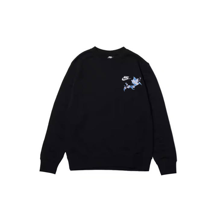 Nike Nike Sweatshirts Men's Black Crew Neck Moderate Regular
