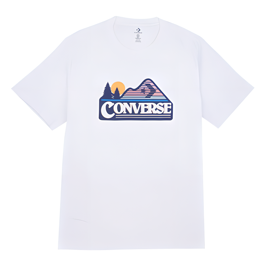 Converse Converse ELEVATED COLLECTION T Shirt Men's White