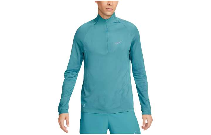Nike Nike T Shirts Men's Dark Cyan Stand Collar Moderate