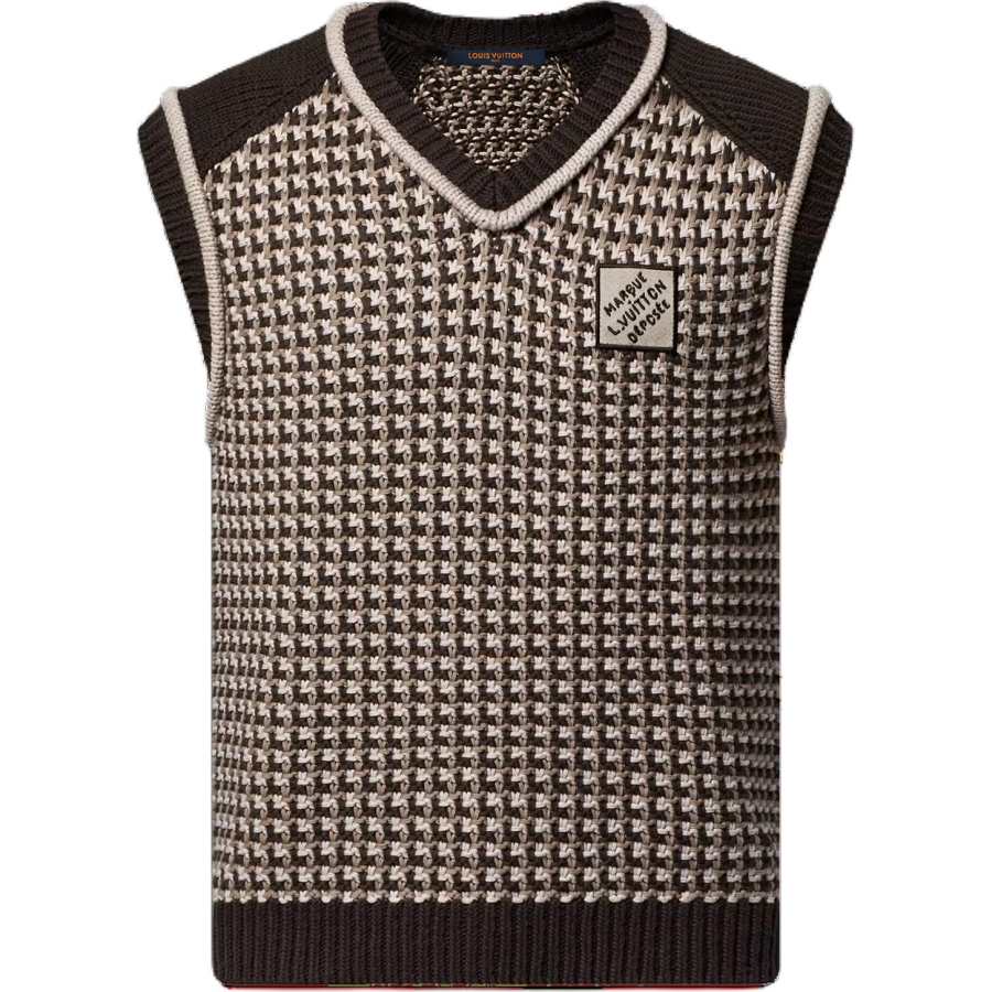 LOUIS VUITTON LOUIS VUITTON Cotton Jacquard Vest