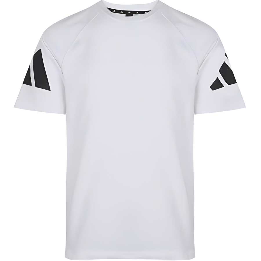 Adidas Adidas T Shirts Men's White Crew Neck Moderate