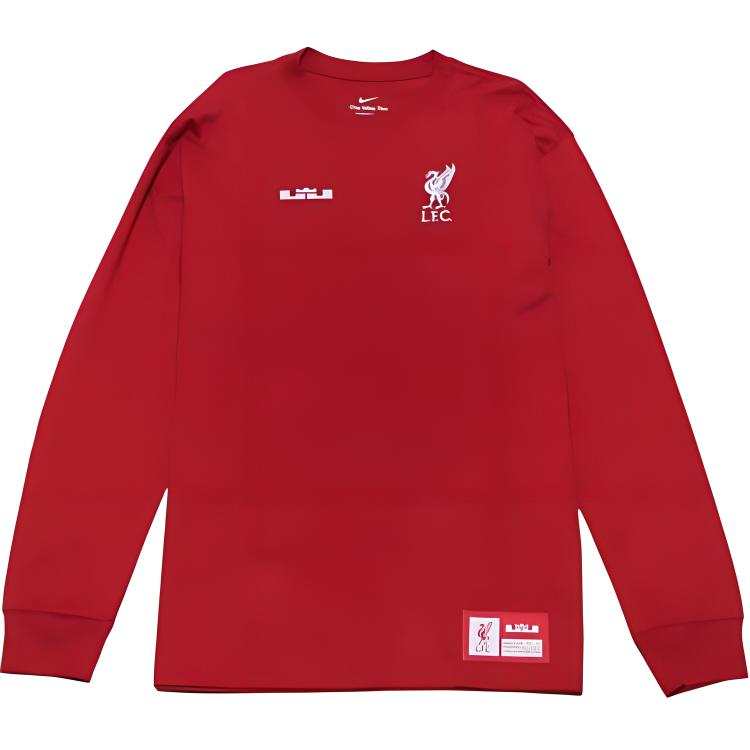Nike Nike LeBron X Liverpool F.C. Long Sleeve Max90 T shirt