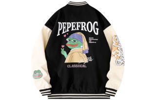 Pepe The Frog Baseball Jerseys Unisex Baseball Collar Moderate Other