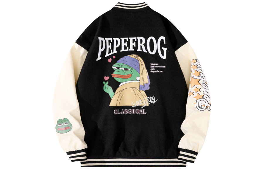 Pepe The Frog Baseball Jerseys Unisex Baseball Collar Moderate Other