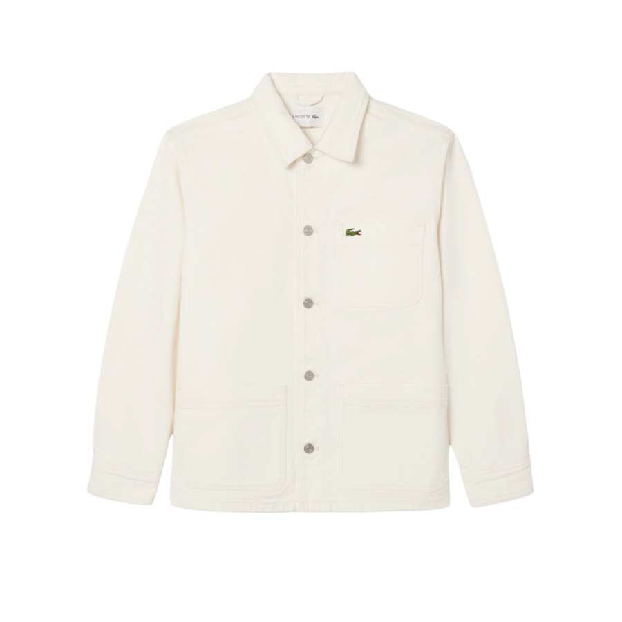 LACOSTE Lacoste denim shirt jacket