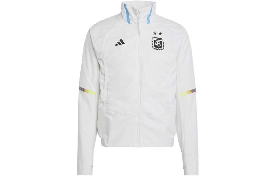 Adidas Adidas Argentina Jackets Men's White Stand Collar Moderate Other