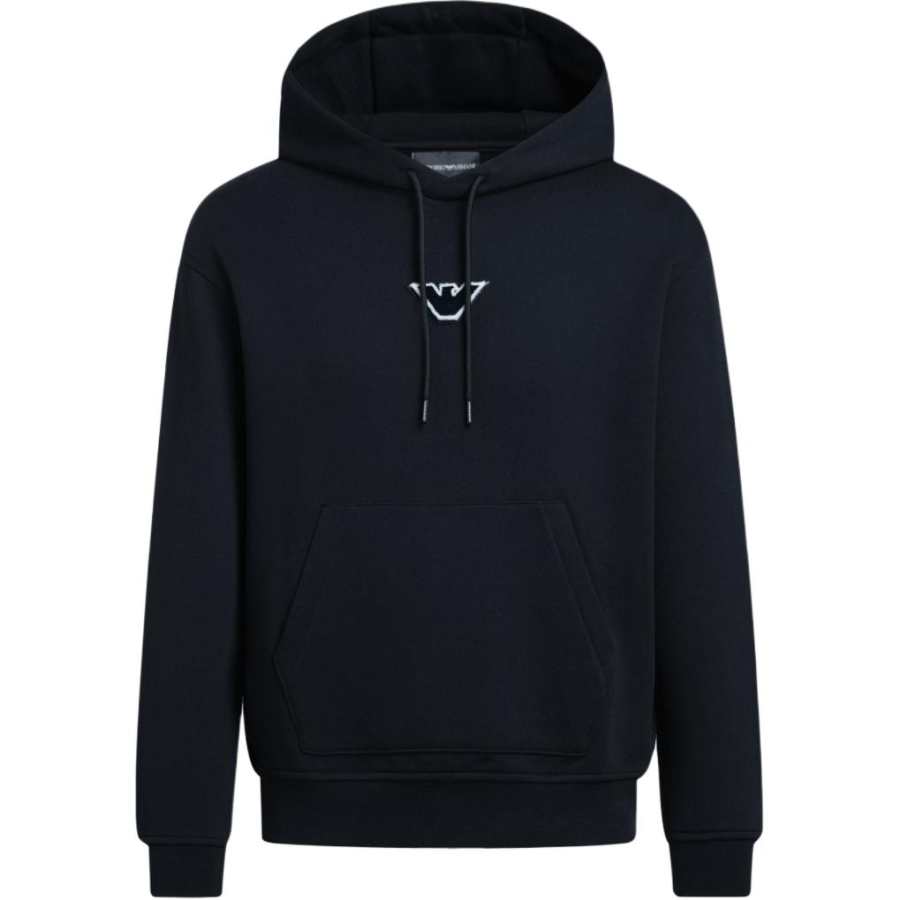 EMPORIO ARMANI FW24 Sweatshirt Men's Navy Blue