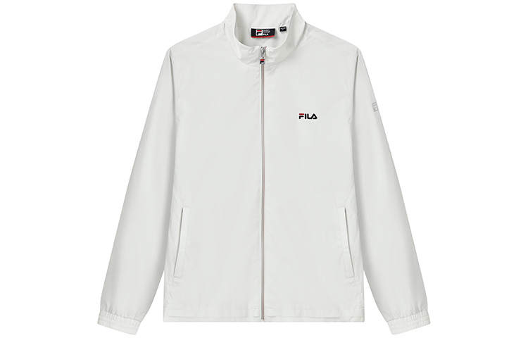 FILA Jackets Men's Even Ivory Stand Collar Moderate Other