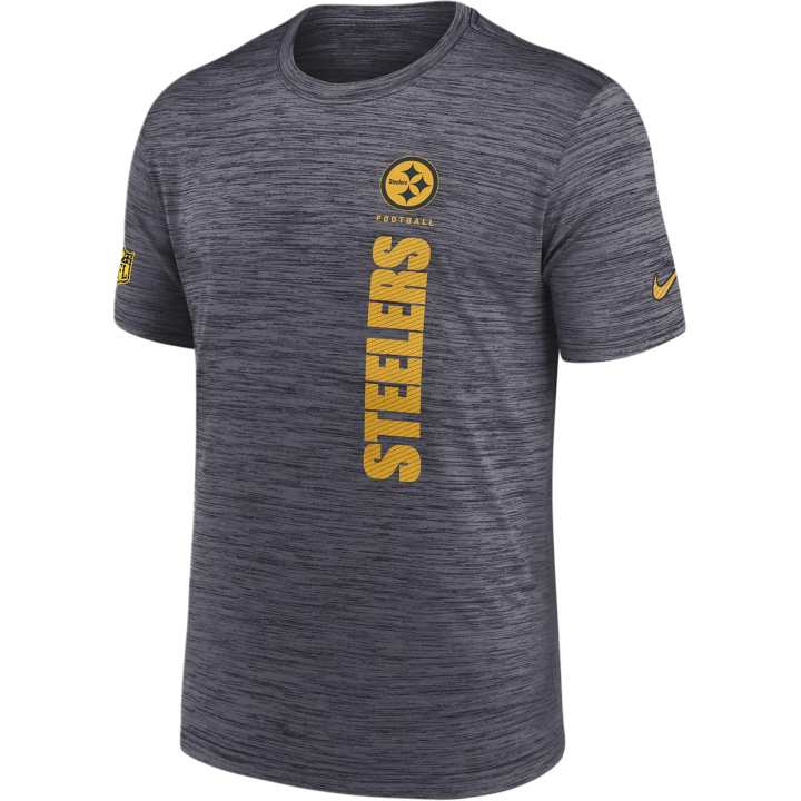 Nike Nike Pittsburgh Steelers Sideline Velocity Men's Nike Dri FIT Nfl T Shirt