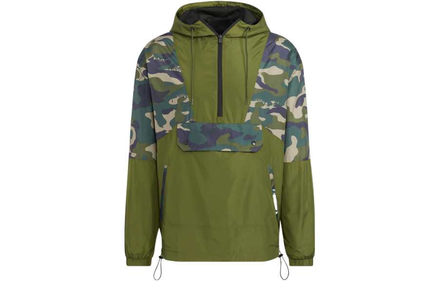 Adidas Neo Jackets Unisex Green Hooded Moderate Other