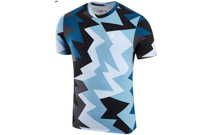 Jordan Jordan T Shirts Men's Multicolor Crew Neck Moderate Straight Fit