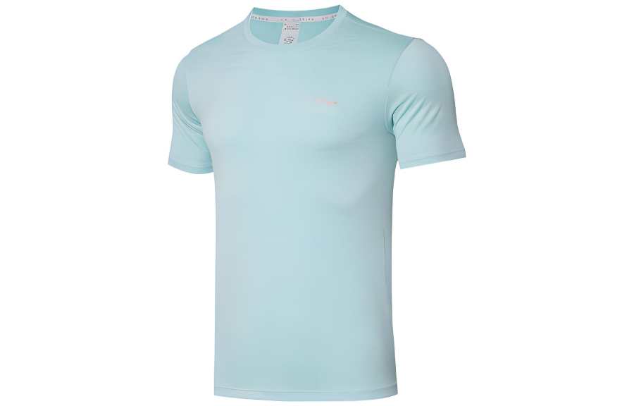 Li-Ning Li Ning Running Collection T Shirts Men's Crew Neck Moderate Straight Fit