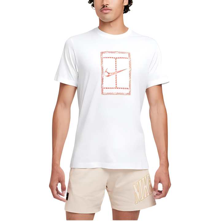Nike Nike CourtDri Fit T Shirt Men's White